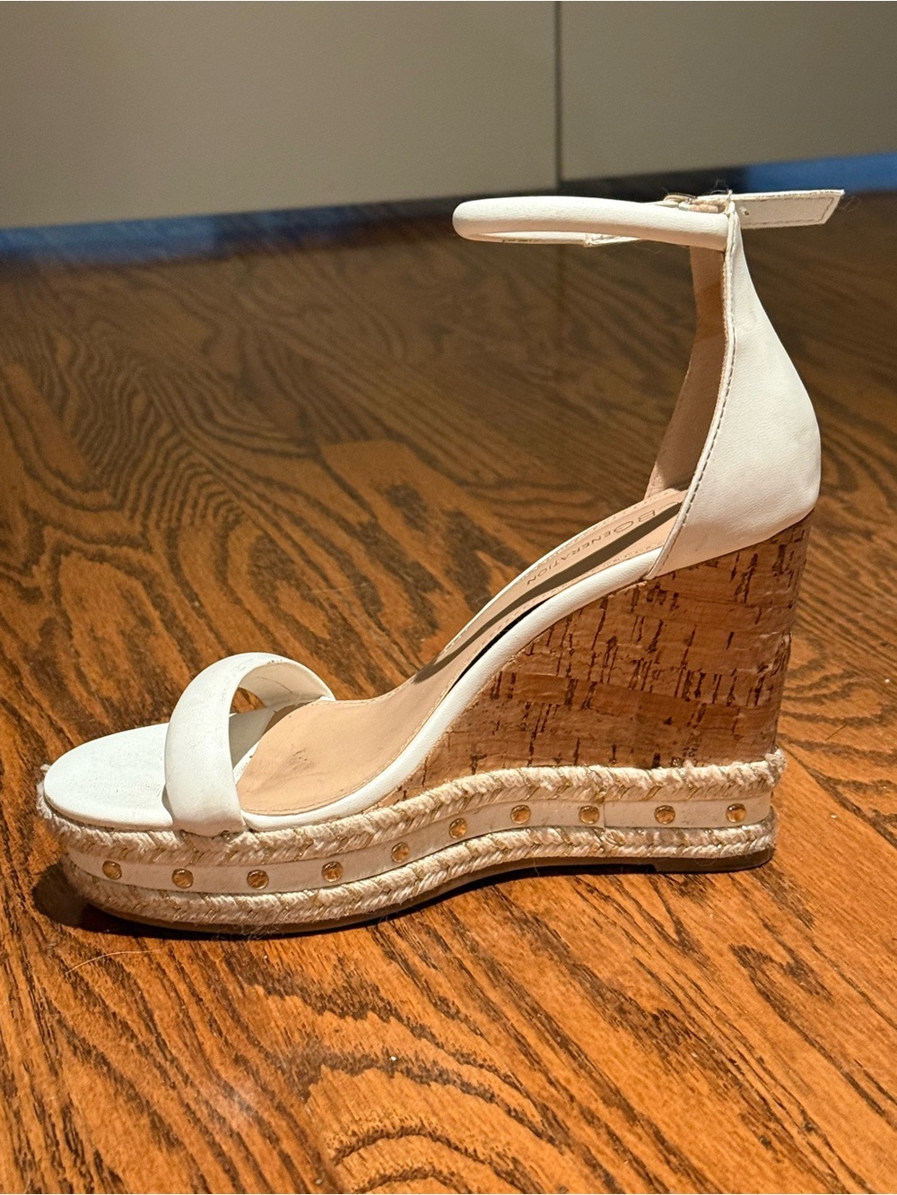 BCBGeneration Cork Wedge Sandals – Women’s 7 / 37.5
